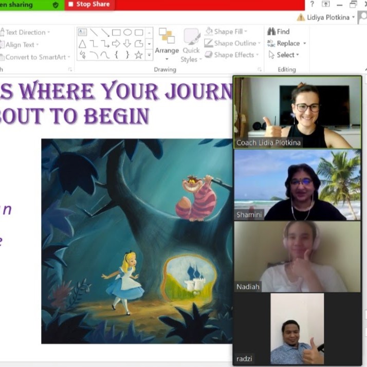 Group Coaching workshop facilitation on Mindset & Self-limiting patterns